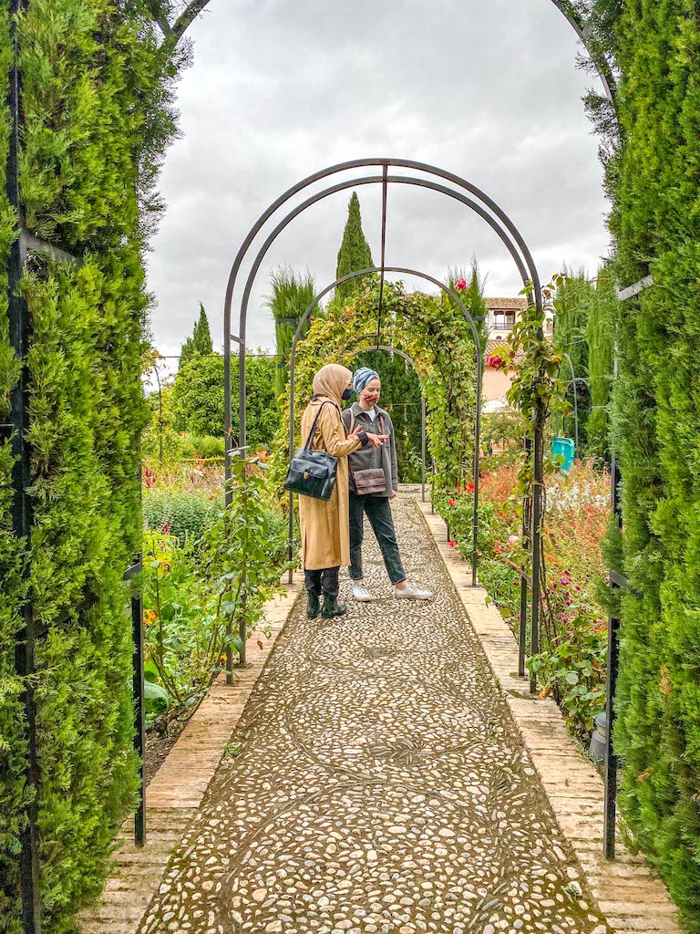 Muslim women's retreat, Alhambra Gardens - Muslim women's retreat, Alhambra Gardens
