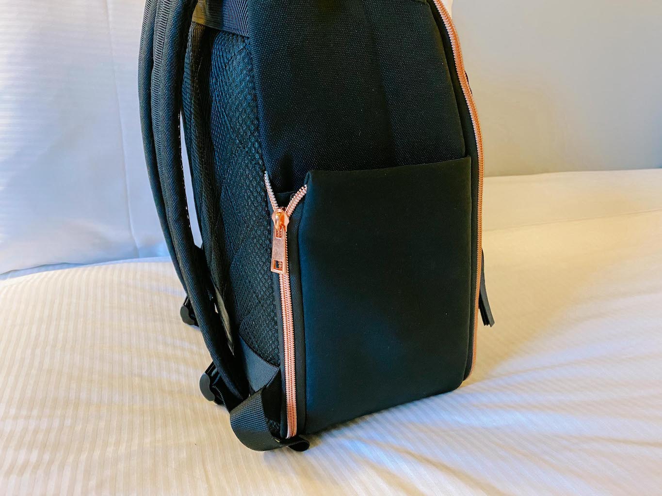 Travel Hack Backpack, Best Backpack for travelling women, Travel Hack Backpack side drinks pocket - Travel Hack Backpack, Best Backpack for travelling women, Travel Hack Backpack side drinks pocket
