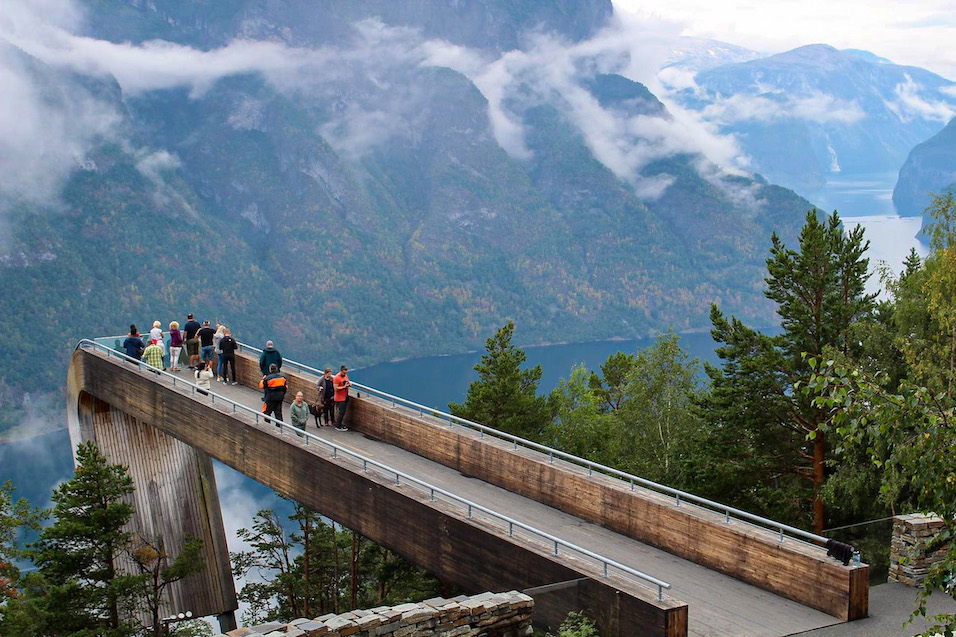 Stegastein Viewpoint, - Stegastein Viewpoint,