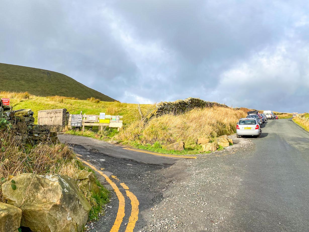 Pendle Hill Walk, Pendle Hill Lay By Car Park - Pendle Hill Walk, Pendle Hill Lay By Car Park