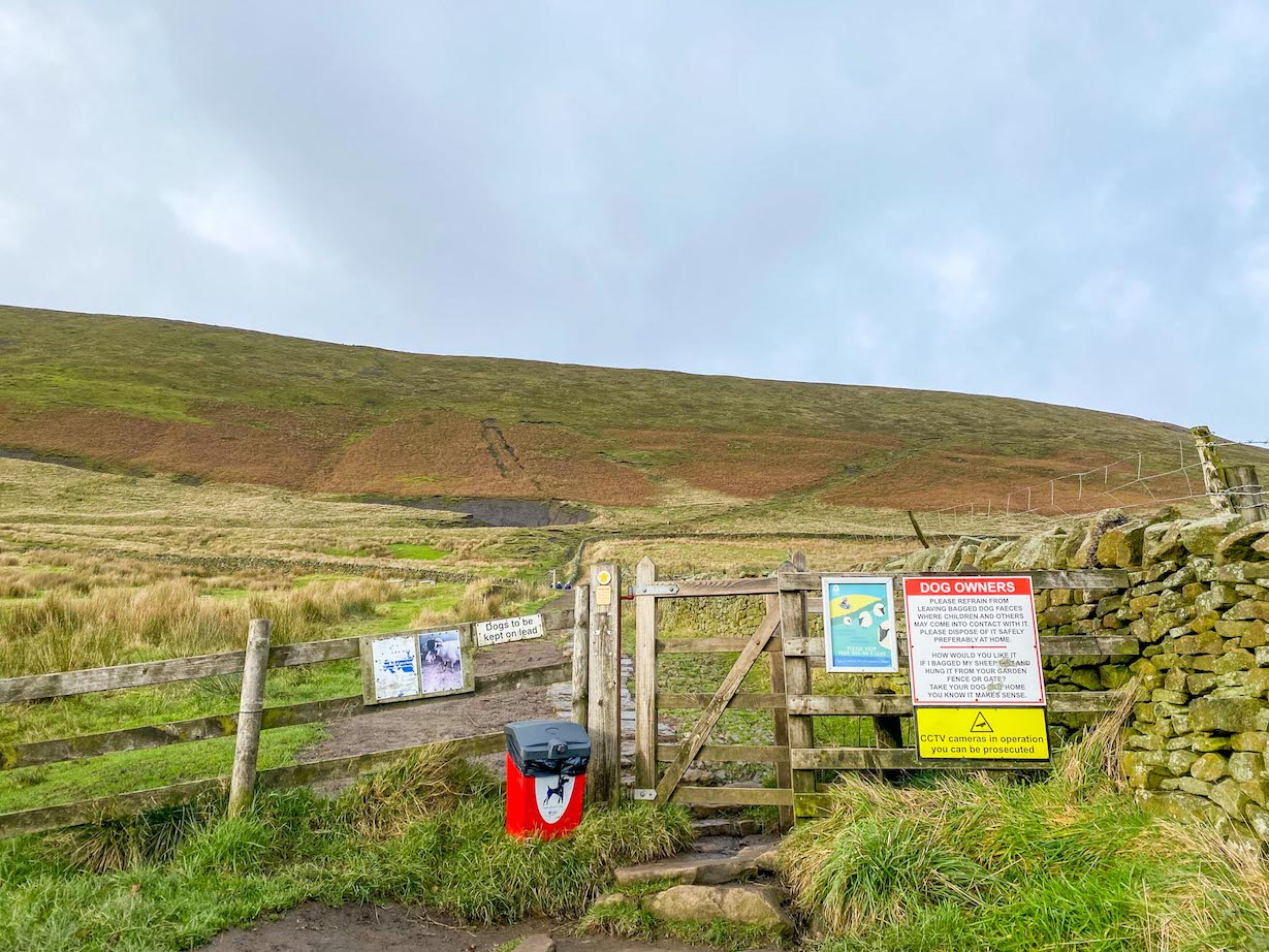Pendle Hill Walk, Start of Pendle Hill Walk - Pendle Hill Walk, Start of Pendle Hill Walk