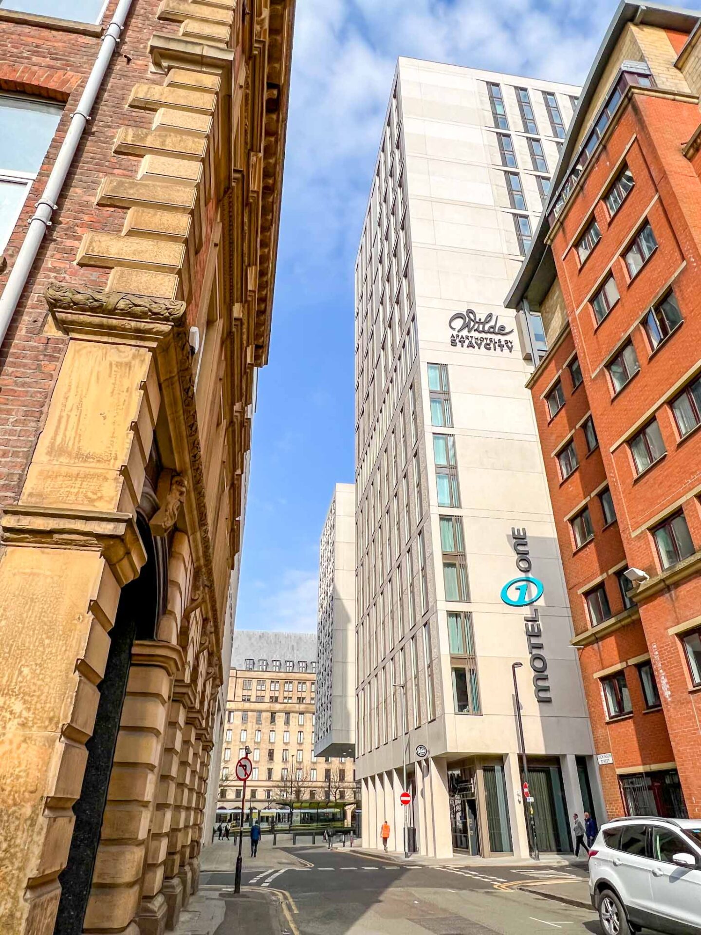 wilde aparthotels manchester from outside - wilde aparthotels manchester from outside,