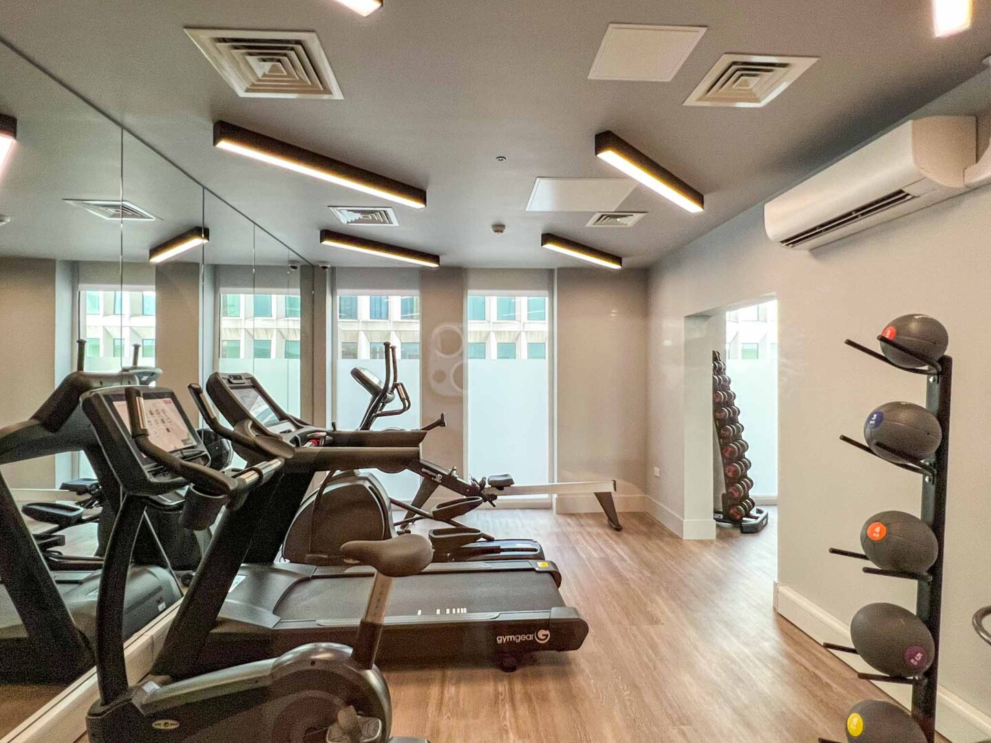 wilde aparthotels manchester, gym fitness room - wilde aparthotels manchester, gym fitness room