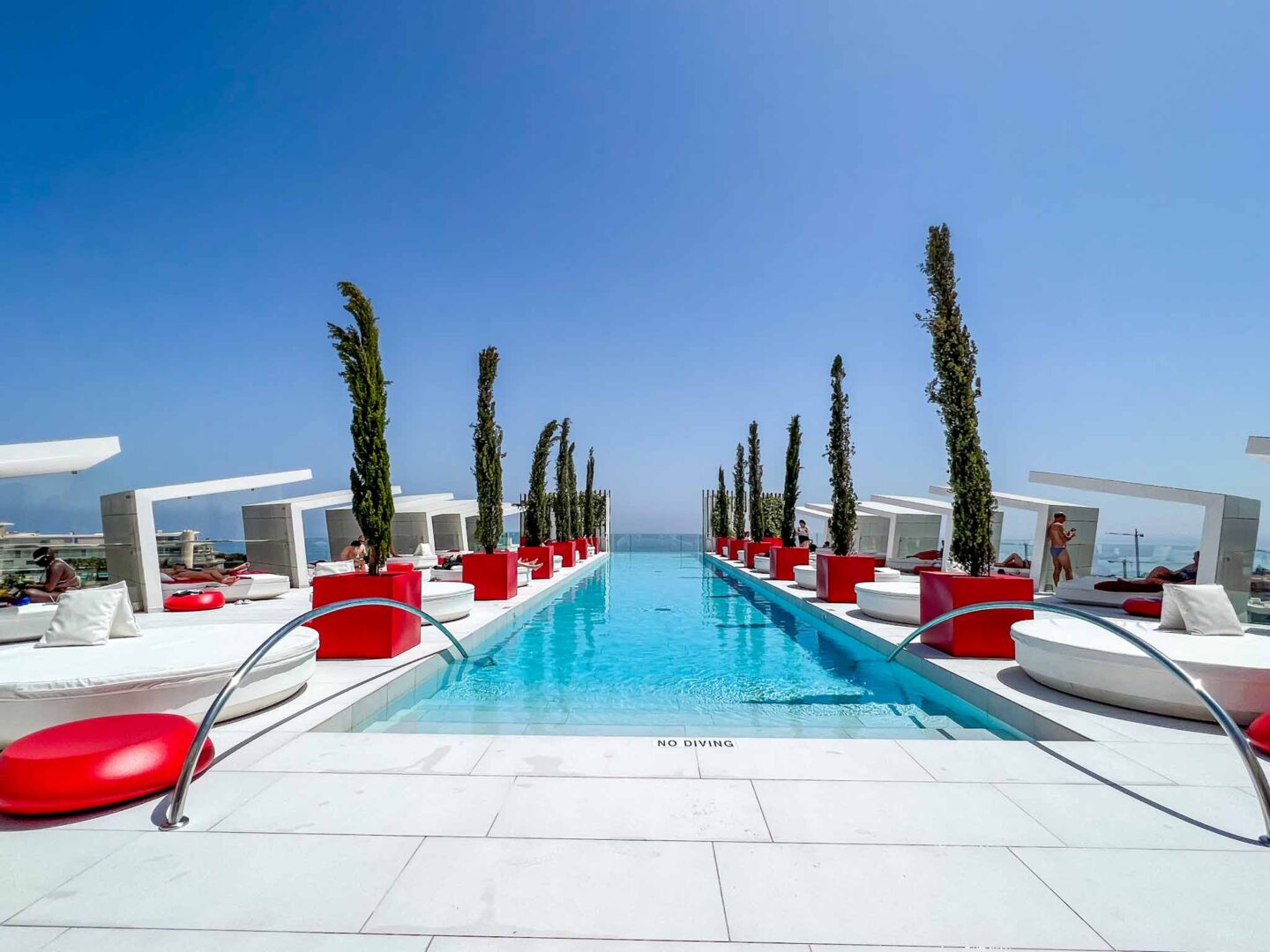Higuerón Hotel Malaga, infinity pool - Higuerón Hotel Malaga, infinity pool
