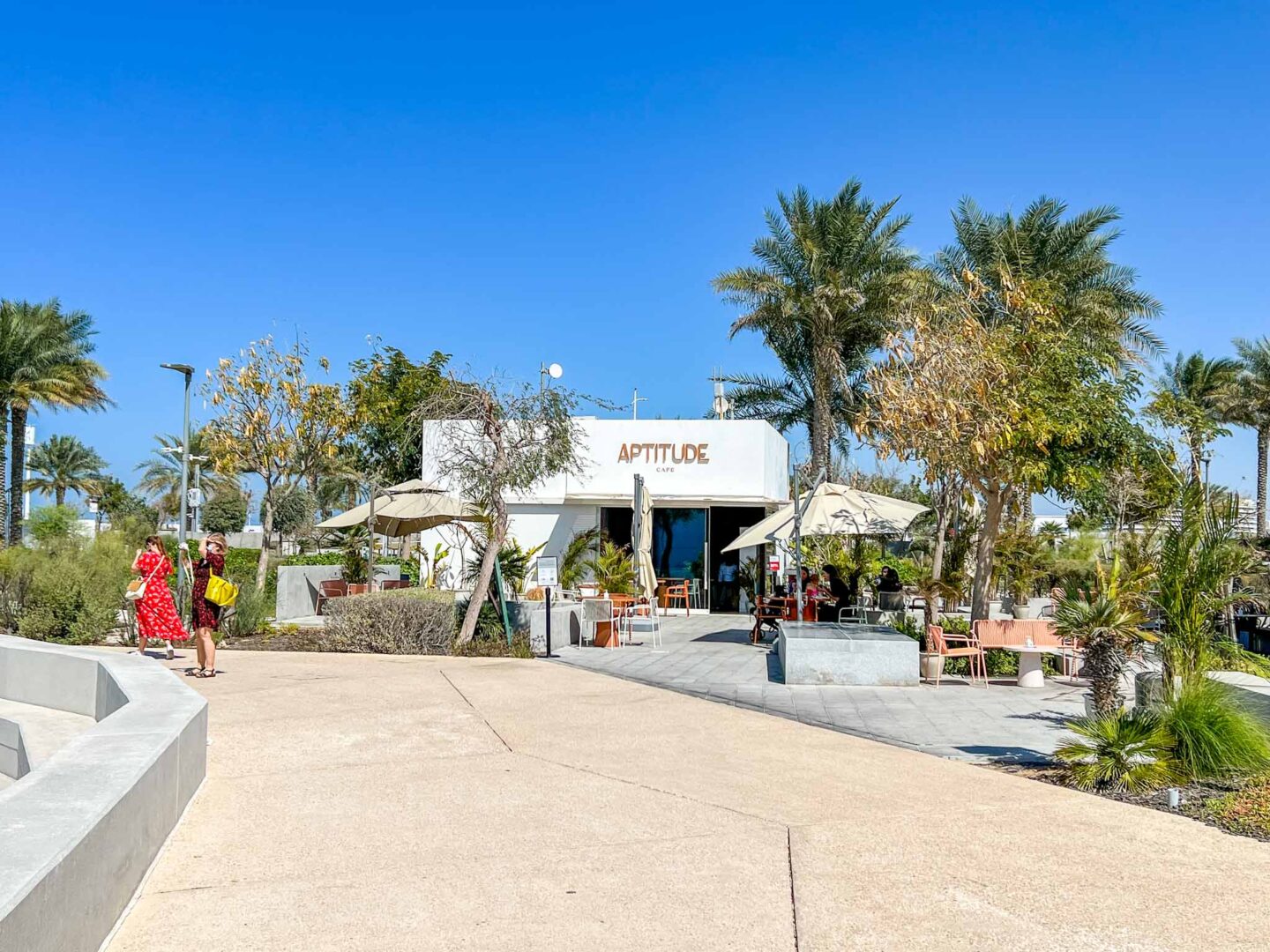 Things to do in Abu Dhabi, Aptitude Cafe next to The Louvre - Things to do in Abu Dhabi, Aptitude Cafe next to The Louvre