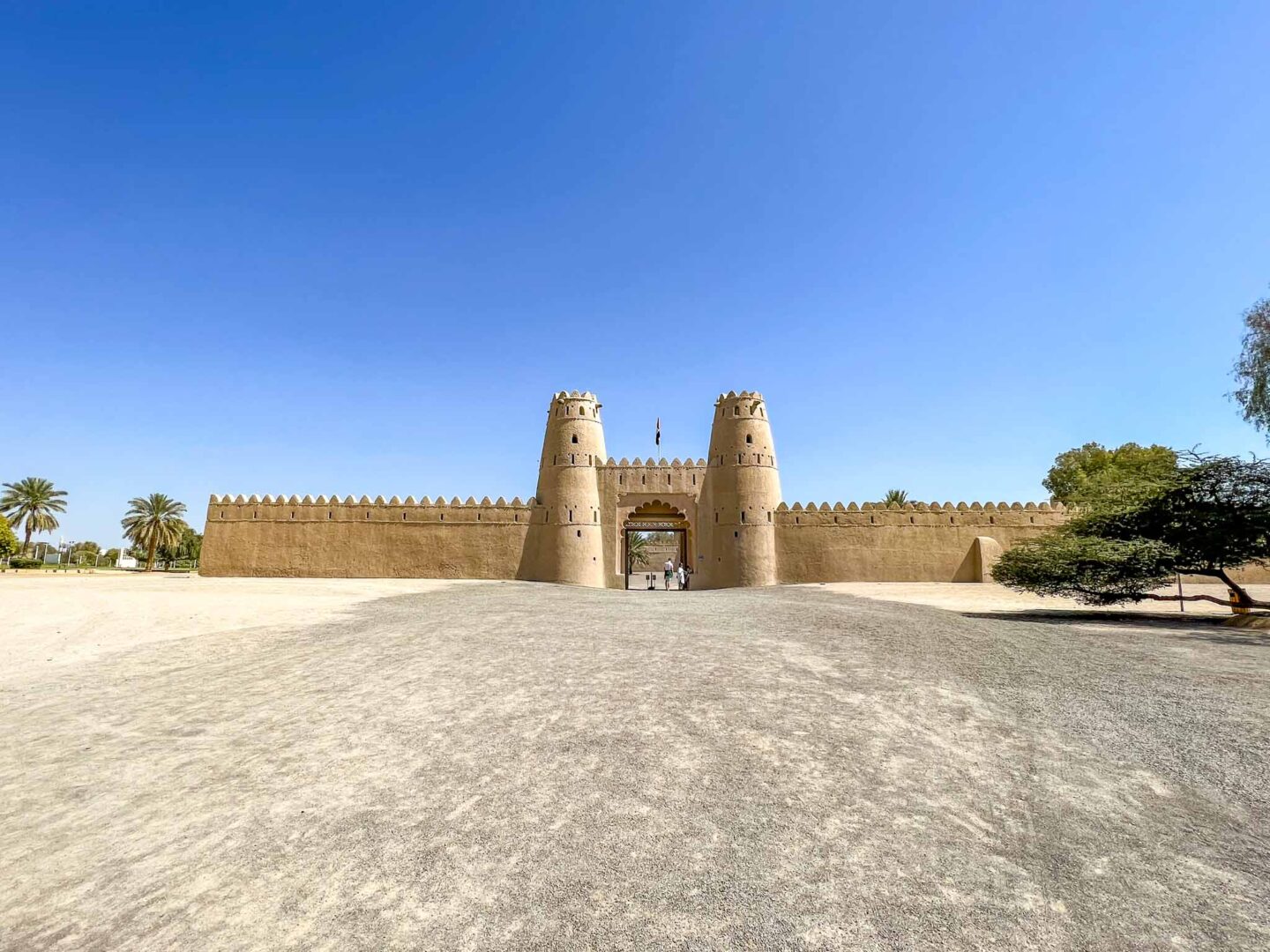 things to do in al ain, Al Jahili Fort from the outside - things to do in al ain, Al Jahili Fort from the outside