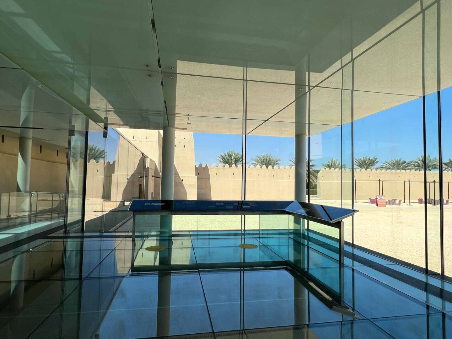 things to do in al ain, Qasr AlMuwaiji fort from inside museum - things to do in al ain, Qasr AlMuwaiji fort from inside museum