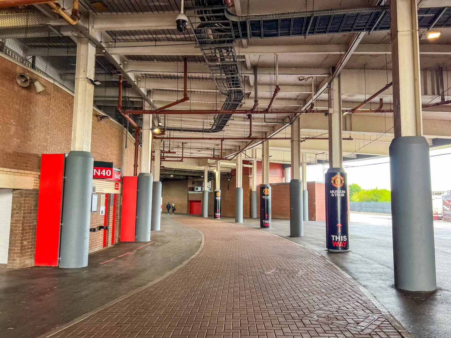 Manchester United Stadium Tour, Path to Sir Alex Ferguson Stand - Manchester United Stadium Tour, Path to Sir Alex Ferguson Stand