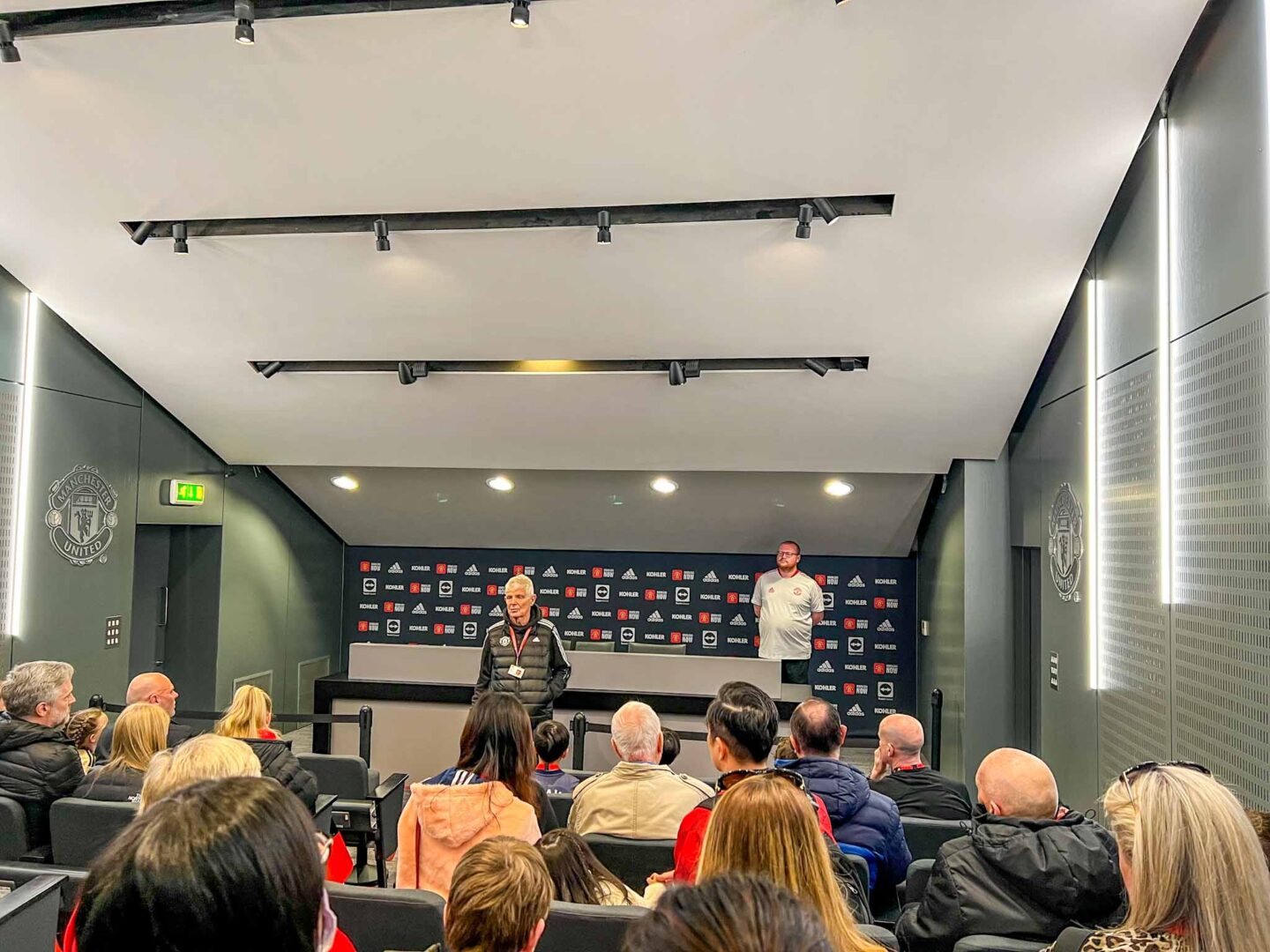 Manchester United Stadium Tour, media room - Manchester United Stadium Tour, media room