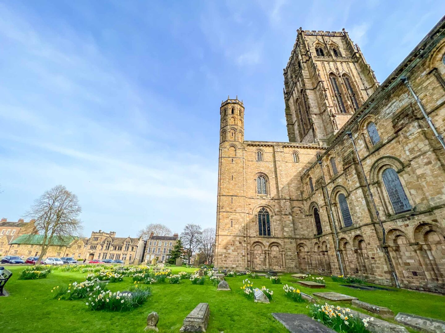 Things to do in Durham, Durham Cathedral from side - Things to do in Durham, Durham Cathedral from side
