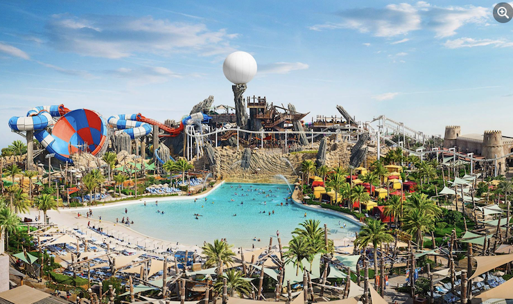 Yas Waterworld rides