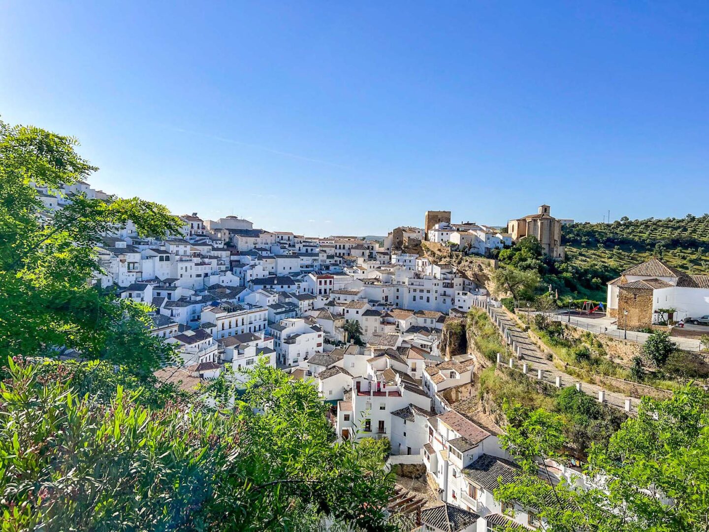Southern Spain itinerary, Setenil de las Bodegas viewpoint - Southern Spain itinerary, Setenil de las Bodegas viewpoint
