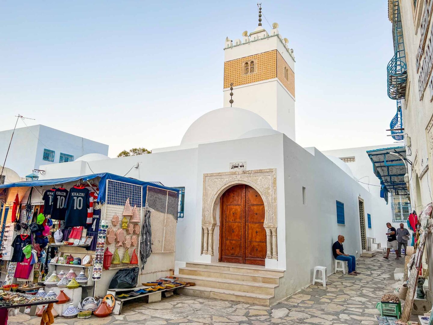 Tunisia itinerary, 3 days in Tunisia, Great Mosque of Hammamet - Tunisia itinerary, 3 days in Tunisia, Great Mosque of Hammamet