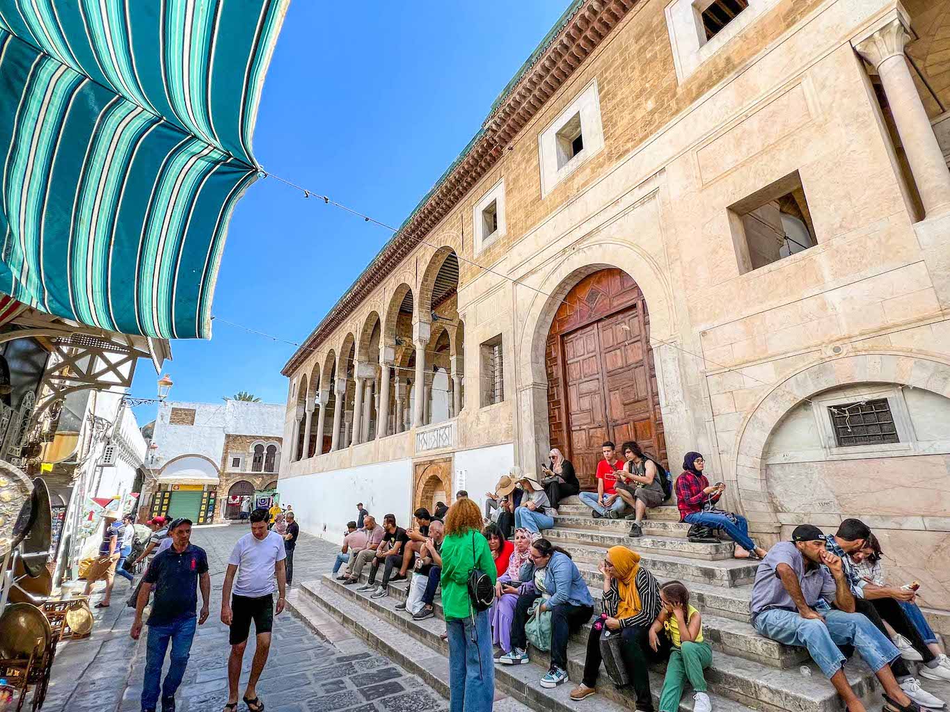 Tunisia itinerary, 3 days in Tunisia, zaytuna mosque - Tunisia itinerary, 3 days in Tunisia, zaytuna mosque