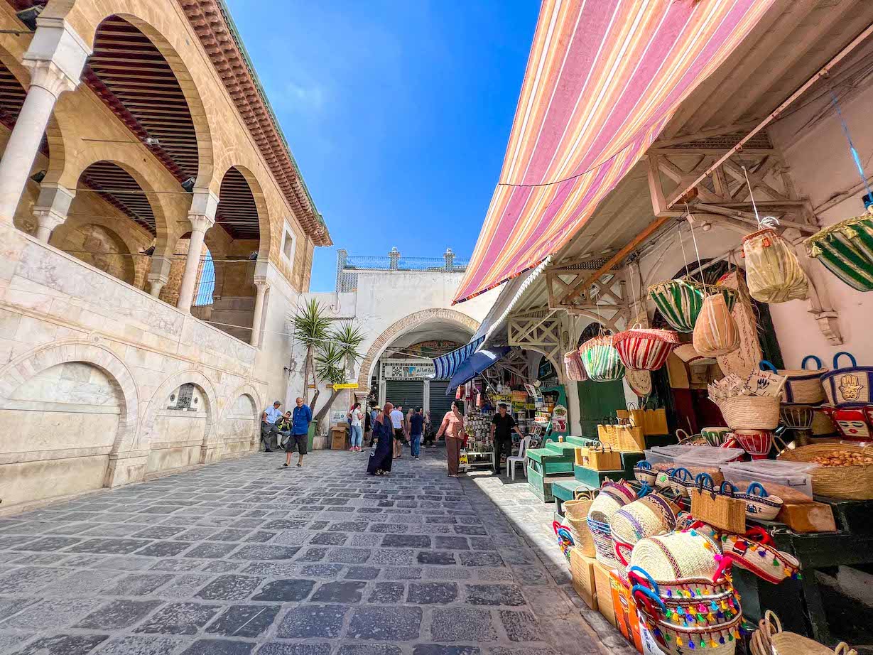 Tunisia itinerary, 3 days in Tunisia, Tunis Medina and mosque - Tunisia itinerary, 3 days in Tunisia, Tunis Medina and mosque