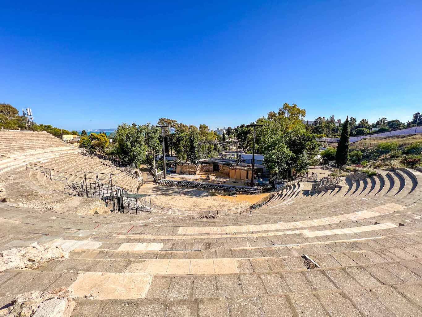 Tunisia itinerary, 3 days in Tunisia, Carthage Roman Theatre - Tunisia itinerary, 3 days in Tunisia, Carthage Roman Theatre