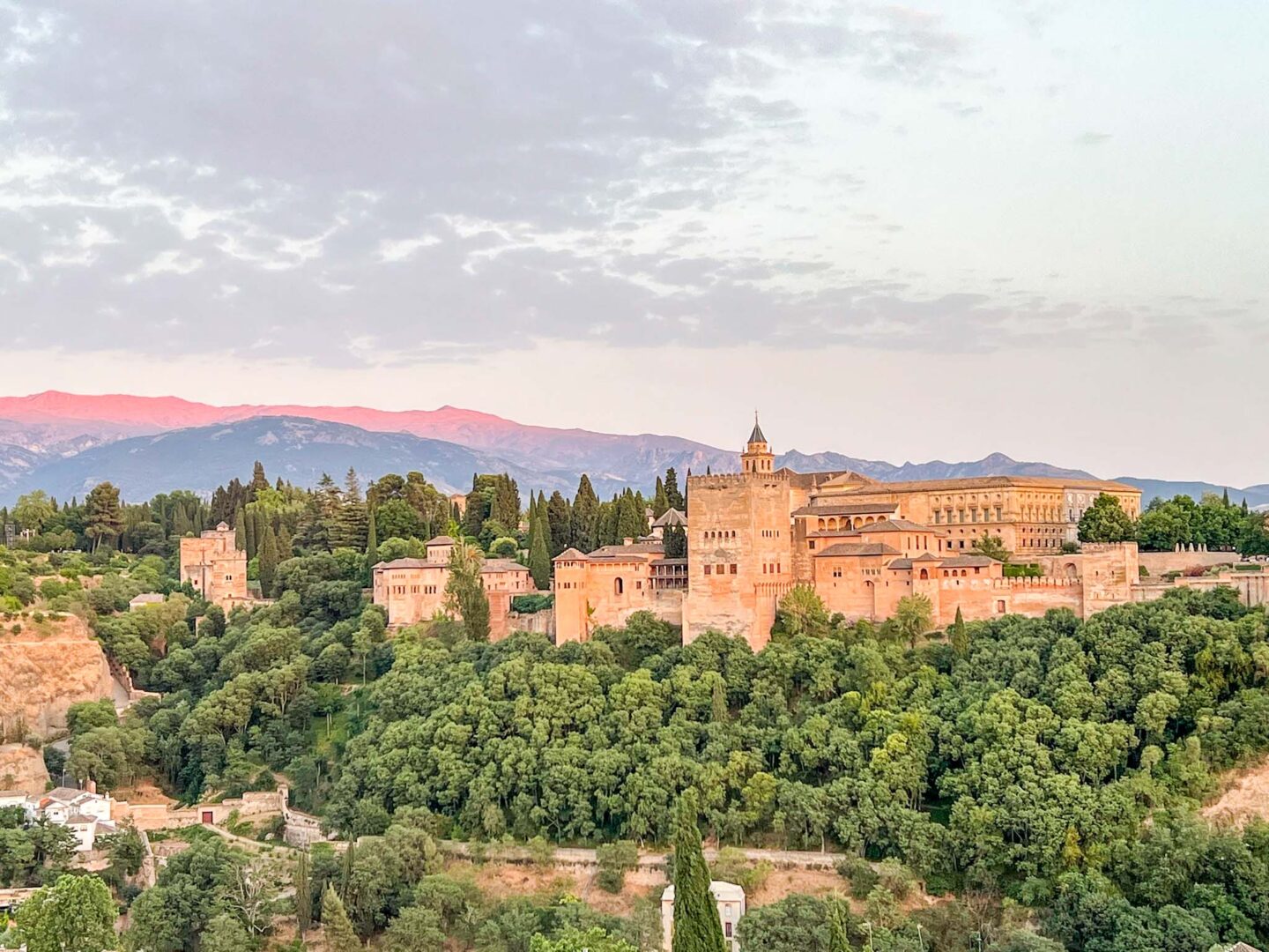 Granada itinerary, One day in Granda, Sunset over Alhambra - Granada itinerary, One day in Granda, Sunset over Alhambra