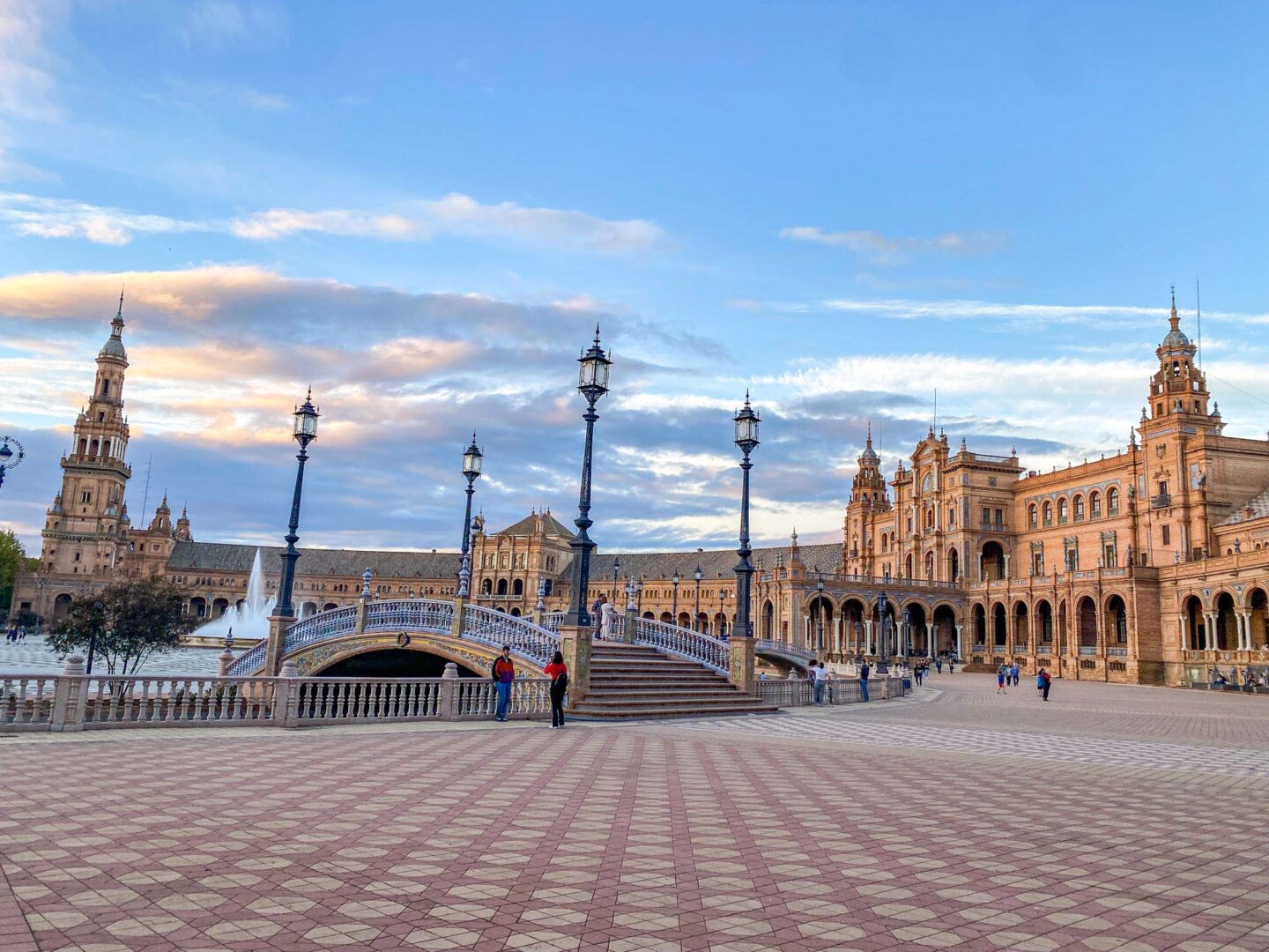 Southern Spain itinerary, Plaza de Espana Square in Seville - Southern Spain itinerary, Plaza de Espana Square in Seville