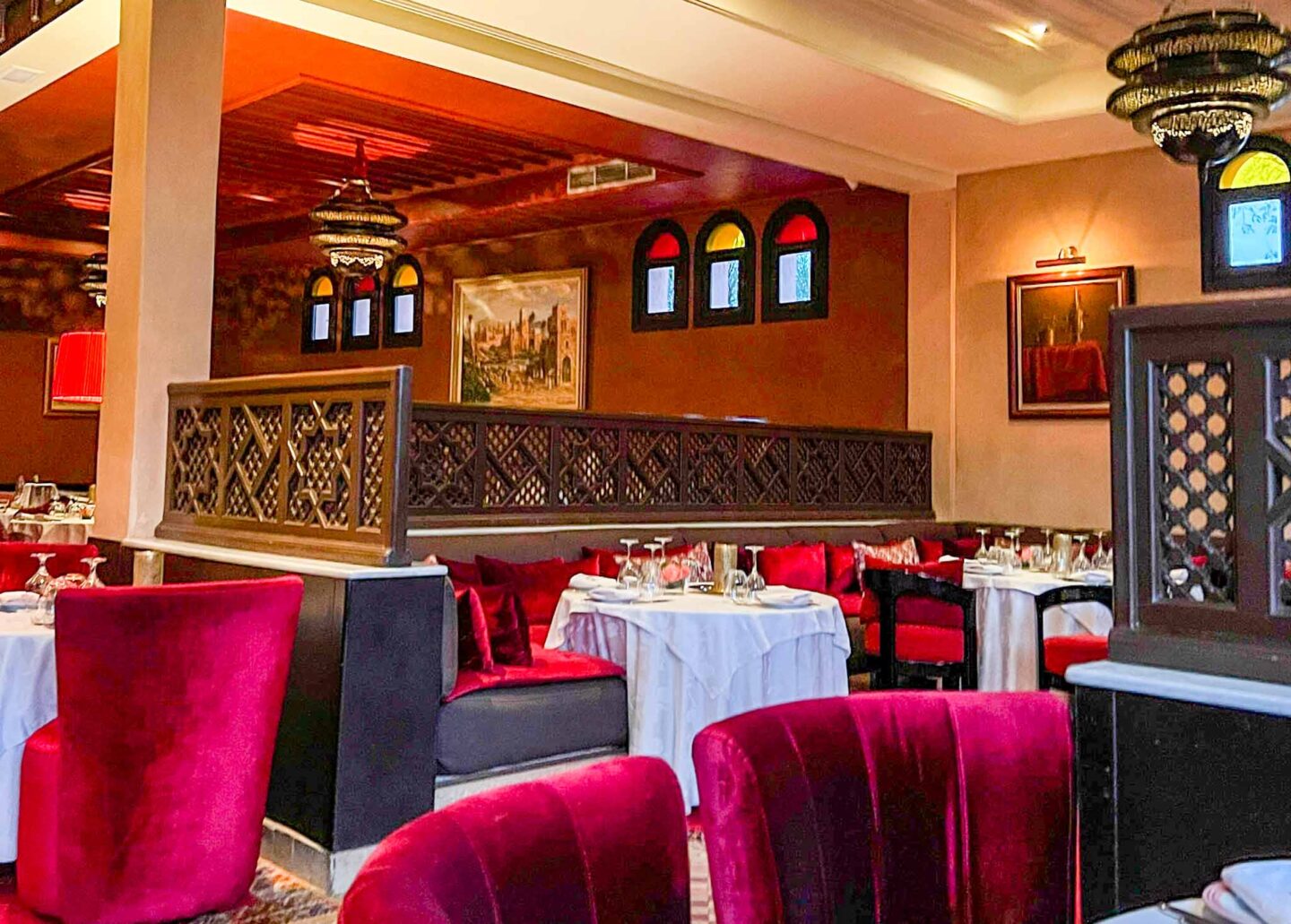 Best Restaurants in Marrakech, Inside Al Fassia Restaurant - Best Restaurants in Marrakech, Inside Al Fassia Restaurant