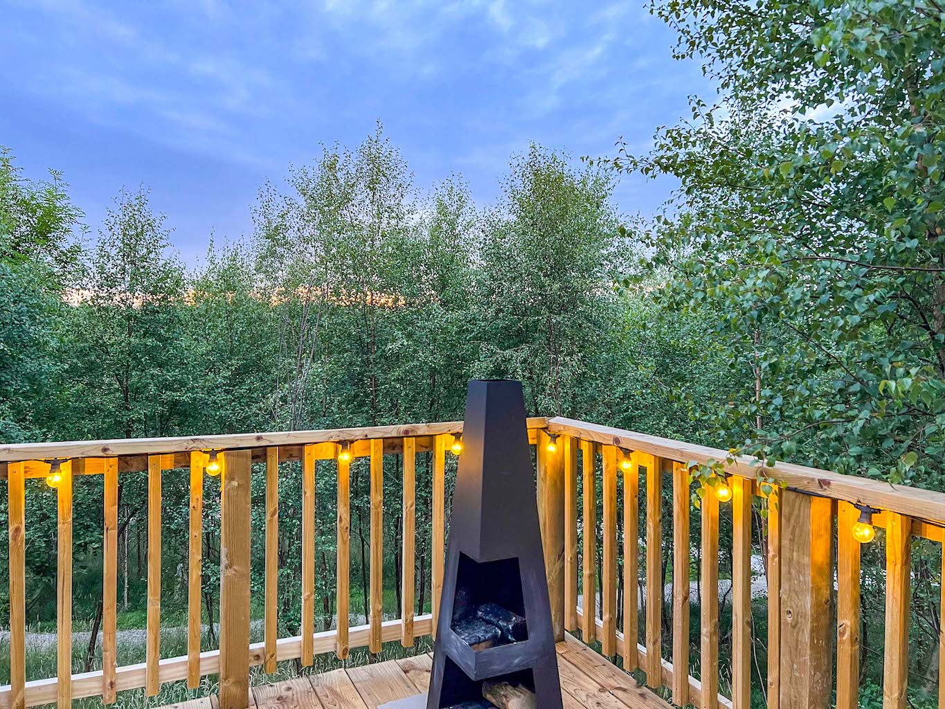 Glamping in Yorkshire, outside fire at Yurtshire - Glamping in Yorkshire, outside fire at Yurtshire