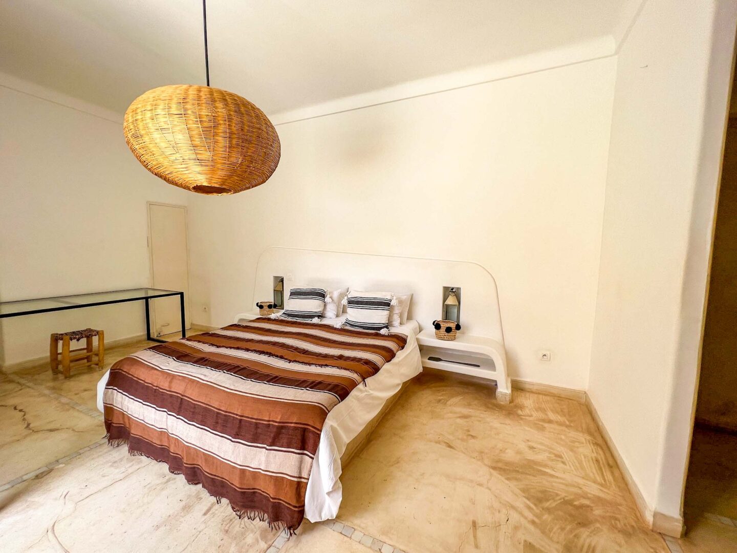 villa in Marrakech master double bedroom - villa in Marrakech master double bedroom