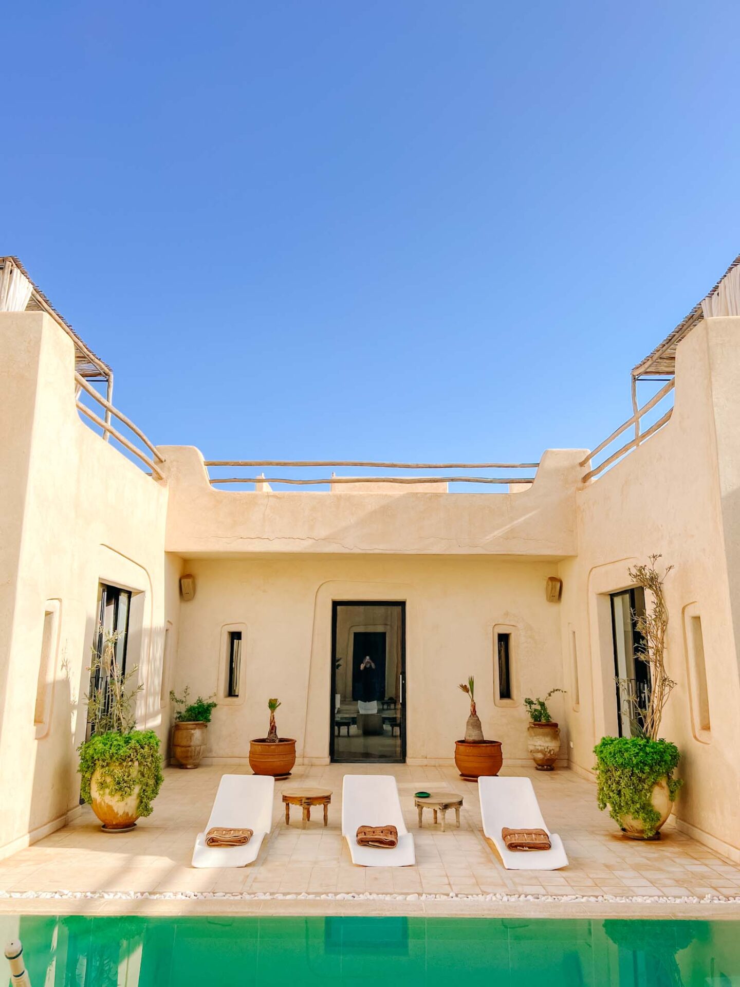 Villa in Marrakech to rent with blue skies and swimming pool - Villa in Marrakech to rent with blue skies and swimming pool