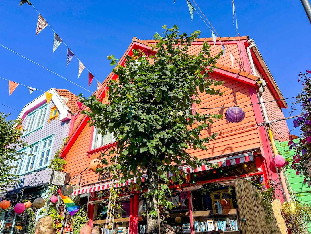things to do in Stavanger, Ovre Holmegate Colourful building in Stavanger - things to do in Stavanger, Ovre Holmegate Colourful building in Stavanger