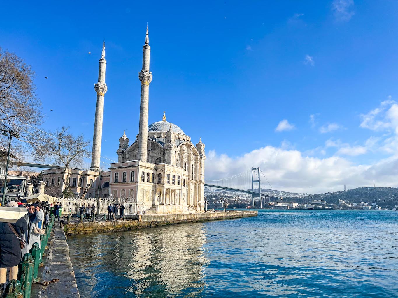 Ortaköy mosque and bridge over Bosphorus, things to do in Istanbul - Ortaköy mosque and bridge over Bosphorus, things to do in Istanbul