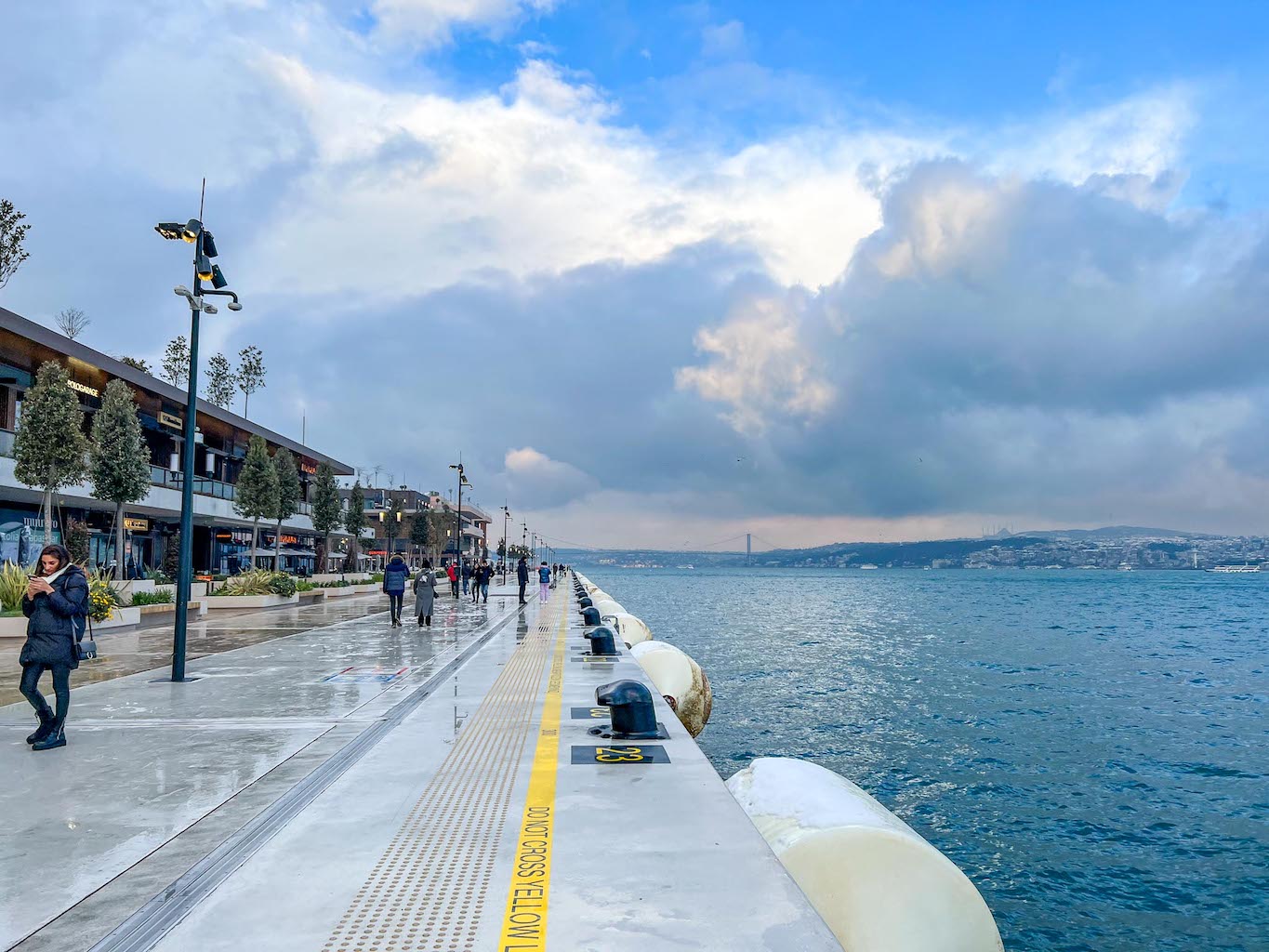 Galataport Broadwalk along Bosphorus, things to do in Istanbul - Galataport Broadwalk along Bosphorus, things to do in Istanbul