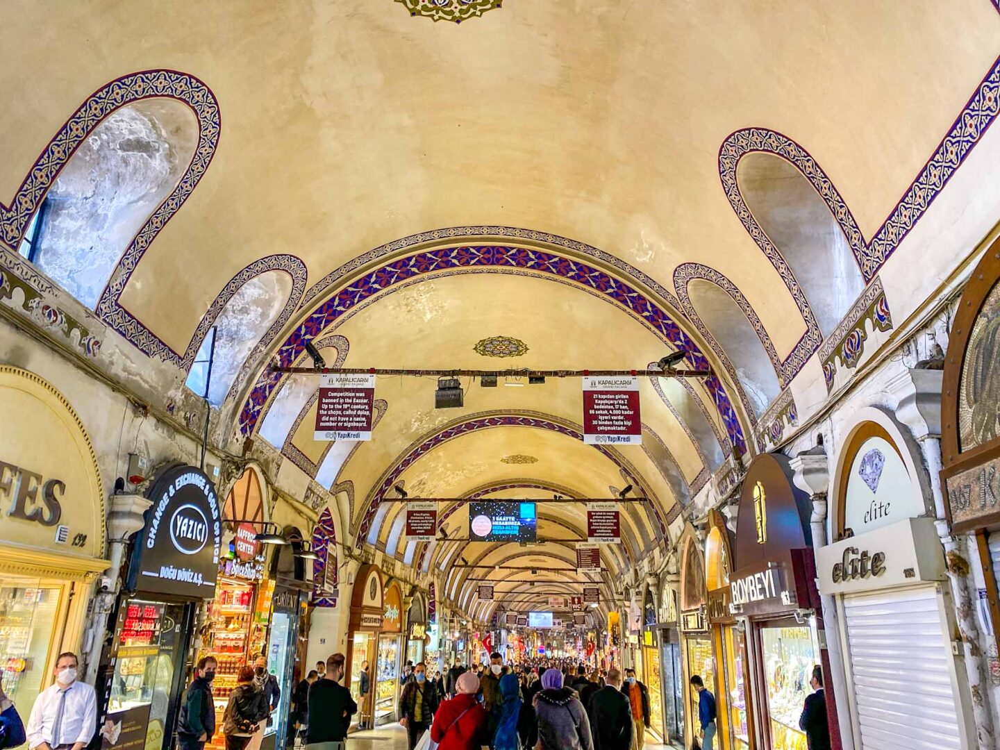 inside the grand bazaar street in Istanbul, things to do in Istanbul - inside the grand bazaar street in Istanbul, things to do in Istanbul