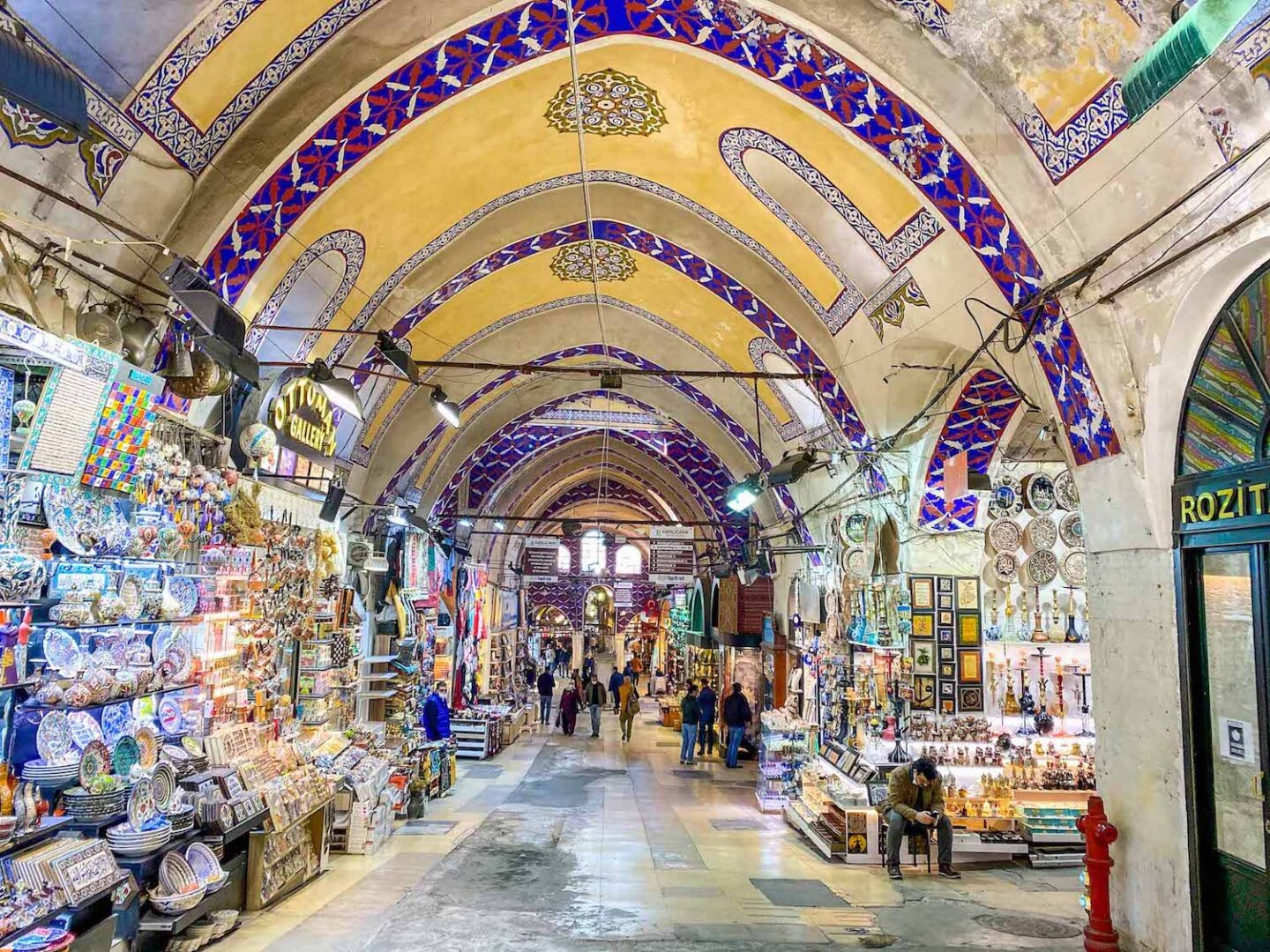 inside the grand bazaar in Istanbul, things to do in Istanbul - inside the grand bazaar in Istanbul, things to do in Istanbul