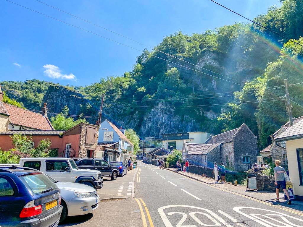 Things to do in Cheddar Gorge, street in Cheddar Village - Things to do in Cheddar Gorge, street in Cheddar Village