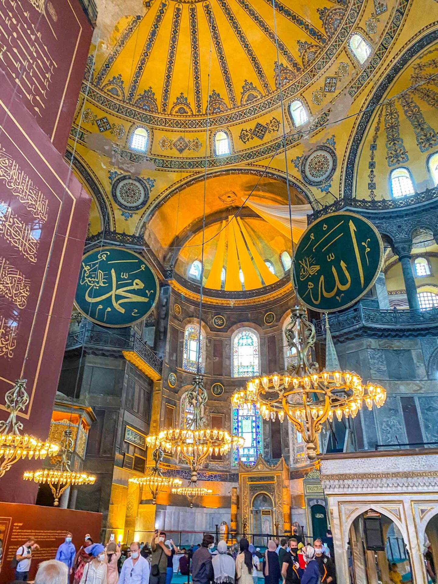 Hagia Sophia from inside, Things to do in Istanbul - Hagia Sophia from inside, Things to do in Istanbul
