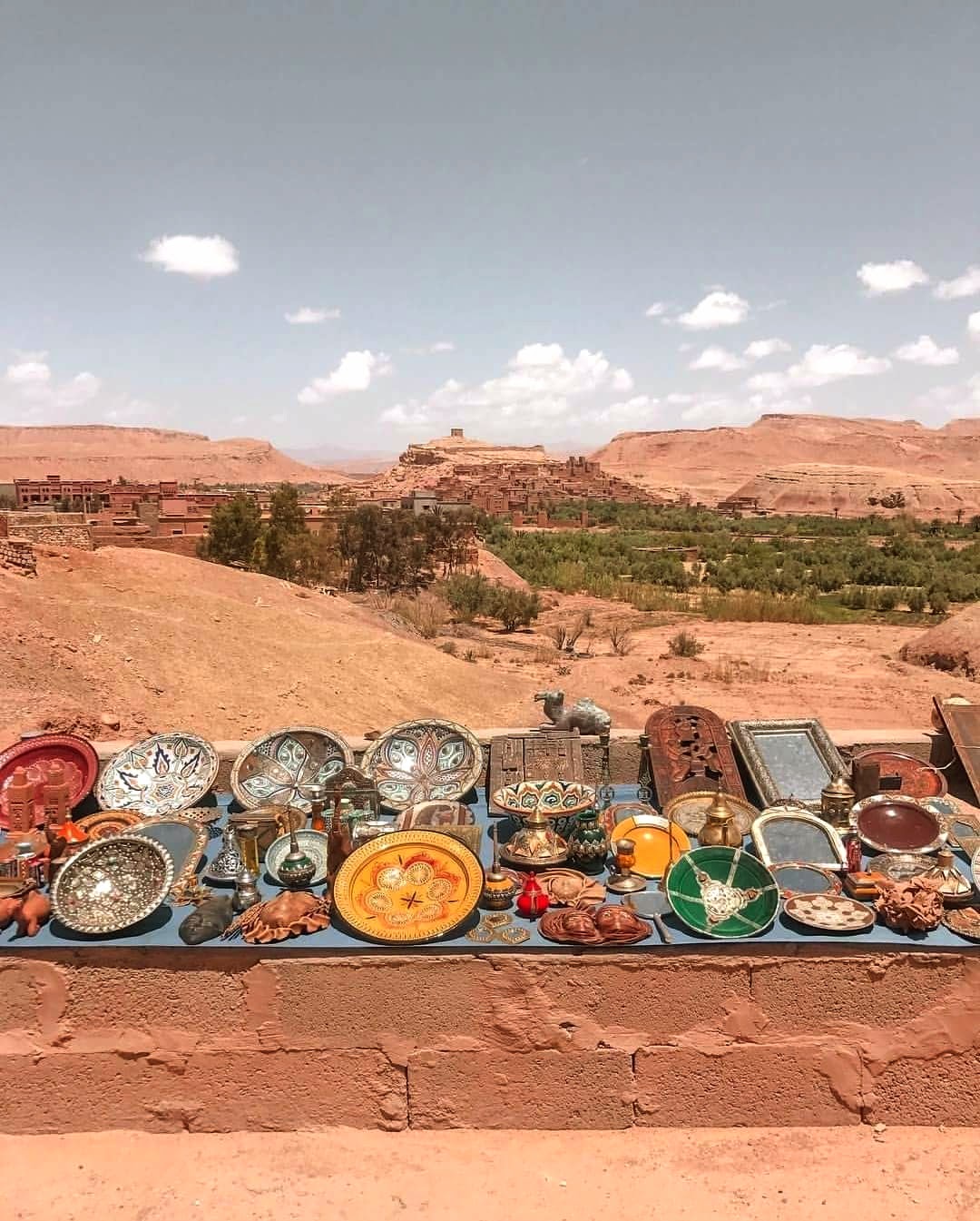 Women's Group Tour to Morocco with Ellie Quinn - artisan pieces in desert, Women's Group Tour to Morocco with Ellie Quinn