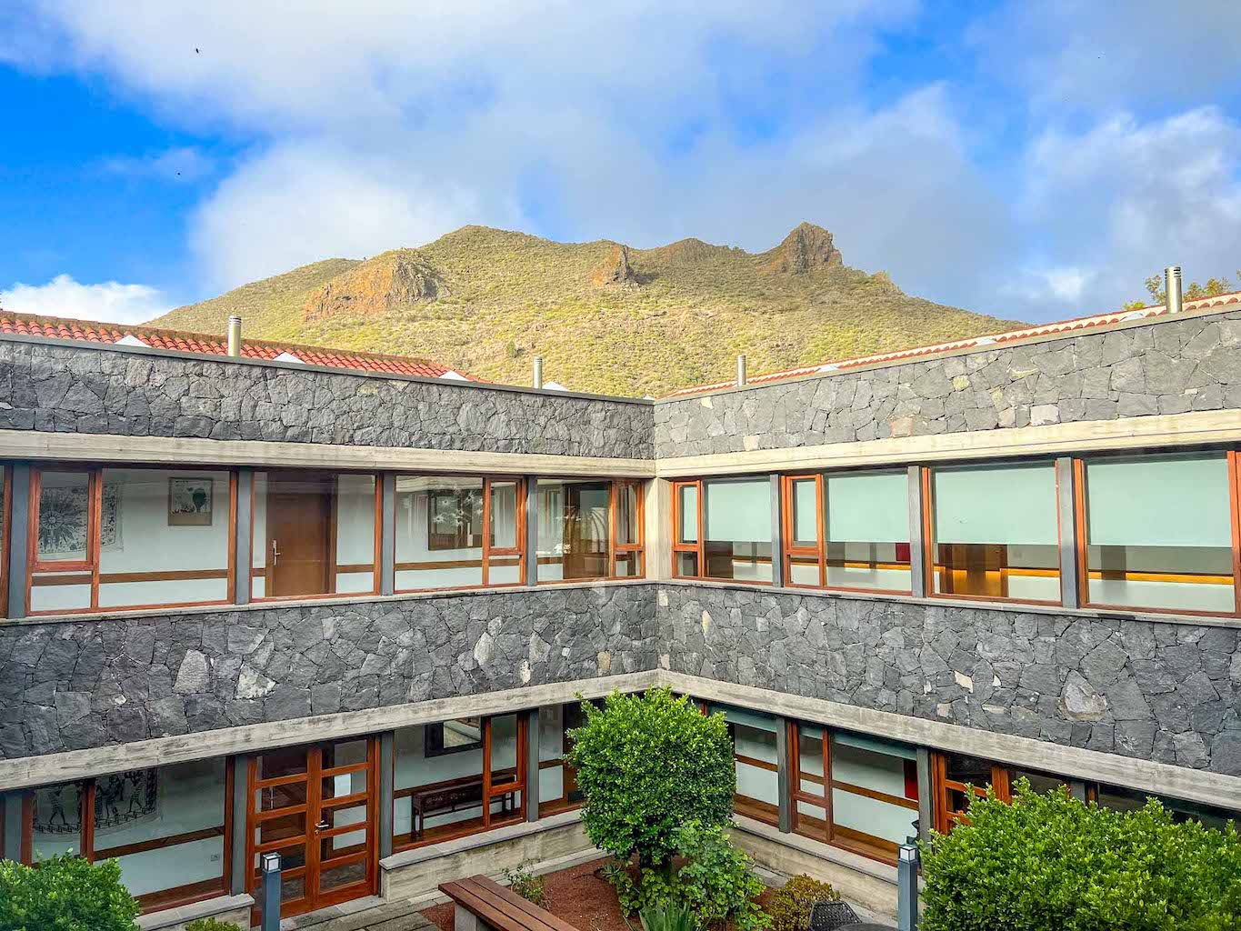 Tenerife Road Trip, Hotel La Casona del Patio view - Tenerife Road Trip, Hotel La Casona del Patio view