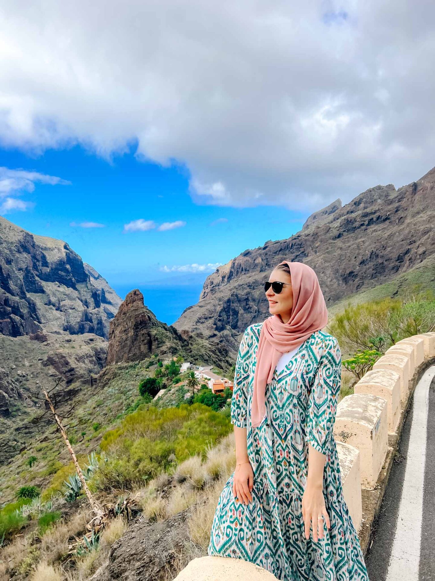 Tenerife road trip, Ellie in Masca Village - Tenerife road trip, Ellie in Masca Village