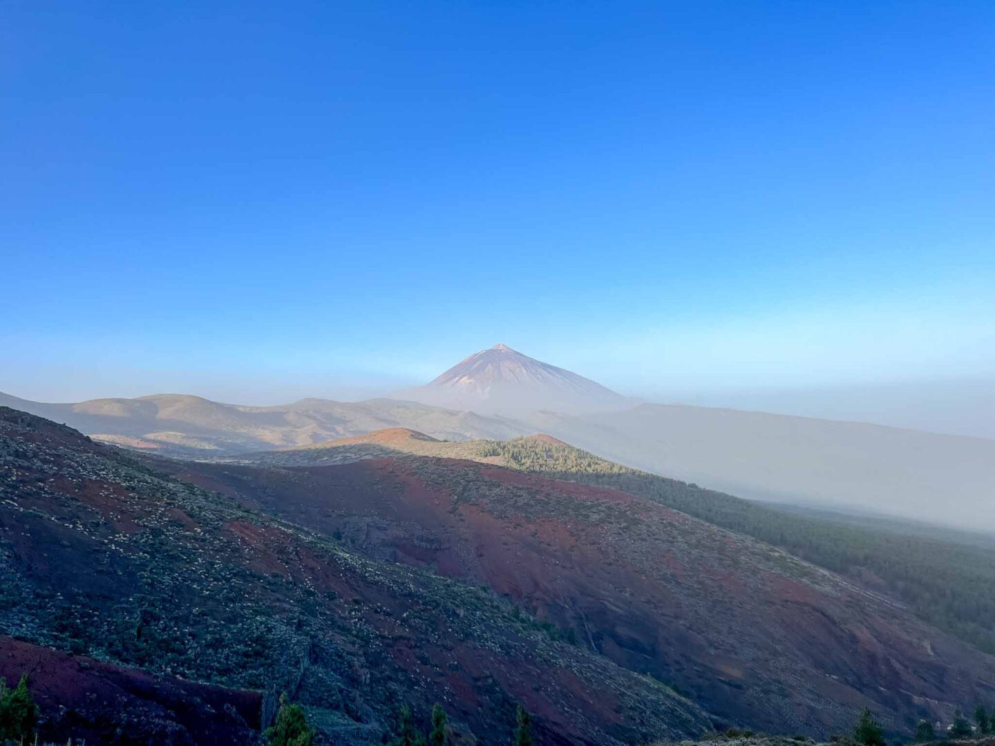 Tenerife road trip, Mount Teide in Distance - Tenerife road trip, Mount Teide in Distance