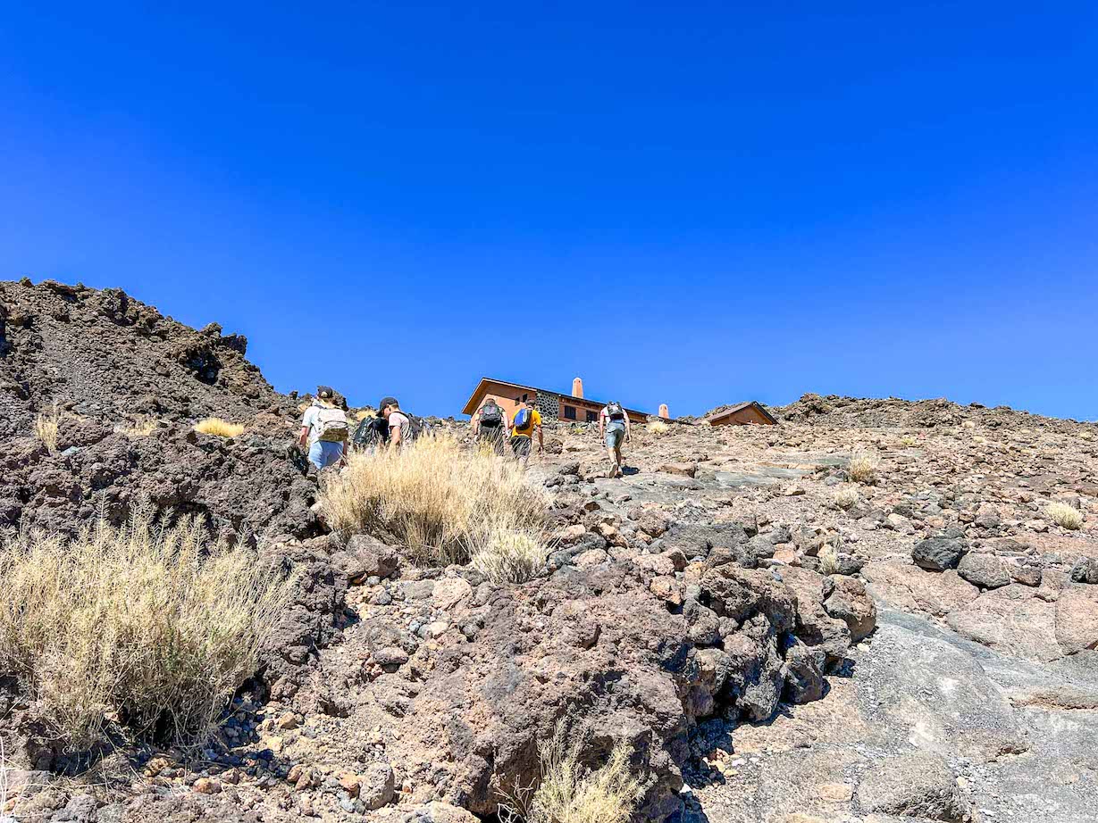 hiking mount teide, Altavista Refuge - hiking mount teide, Altavista Refuge