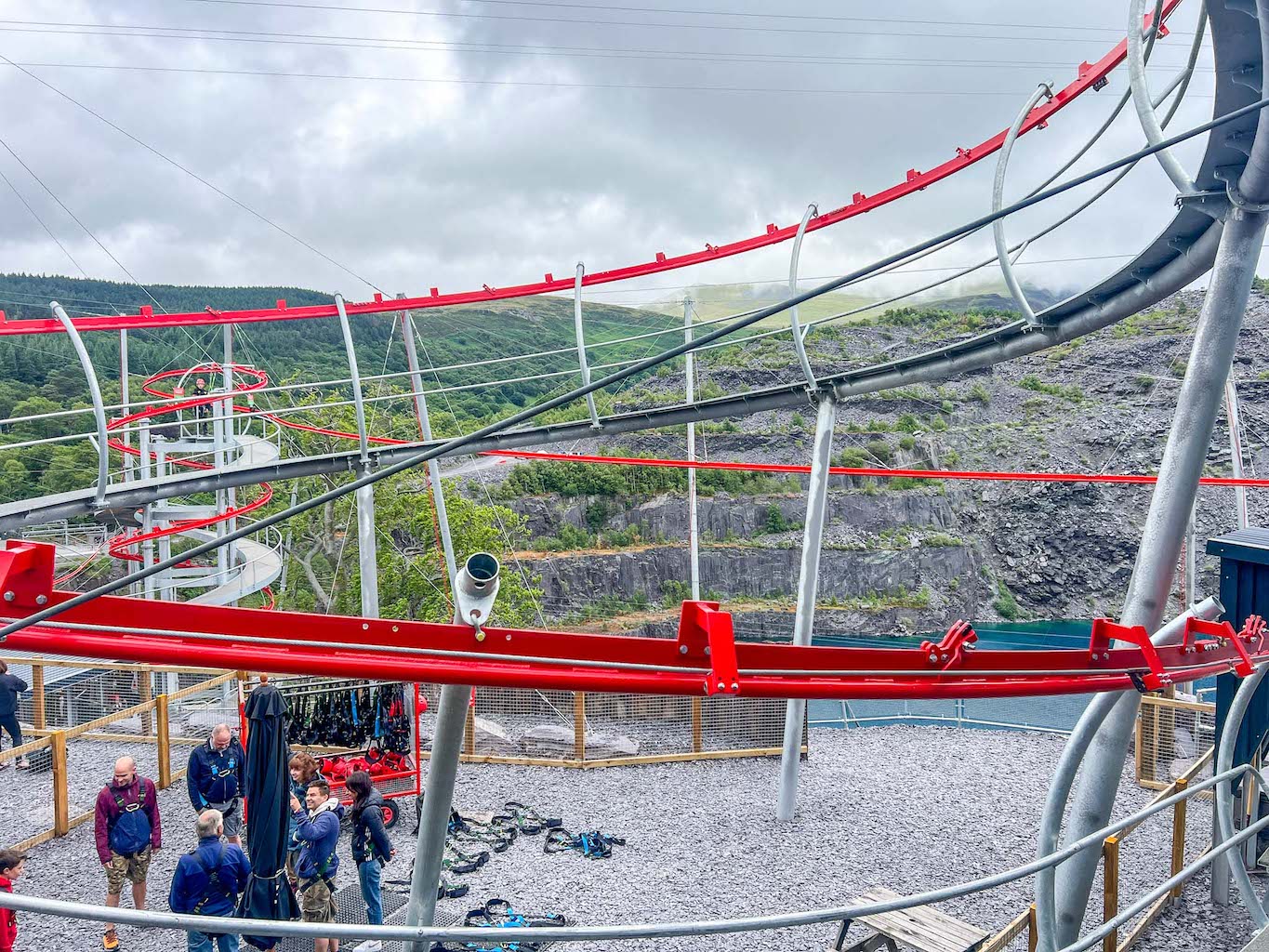 places to visit north Wales, zip world Penrhyn quarry aero explorer ride - places to visit north Wales, zip world Penrhyn quarry aero explorer ride
