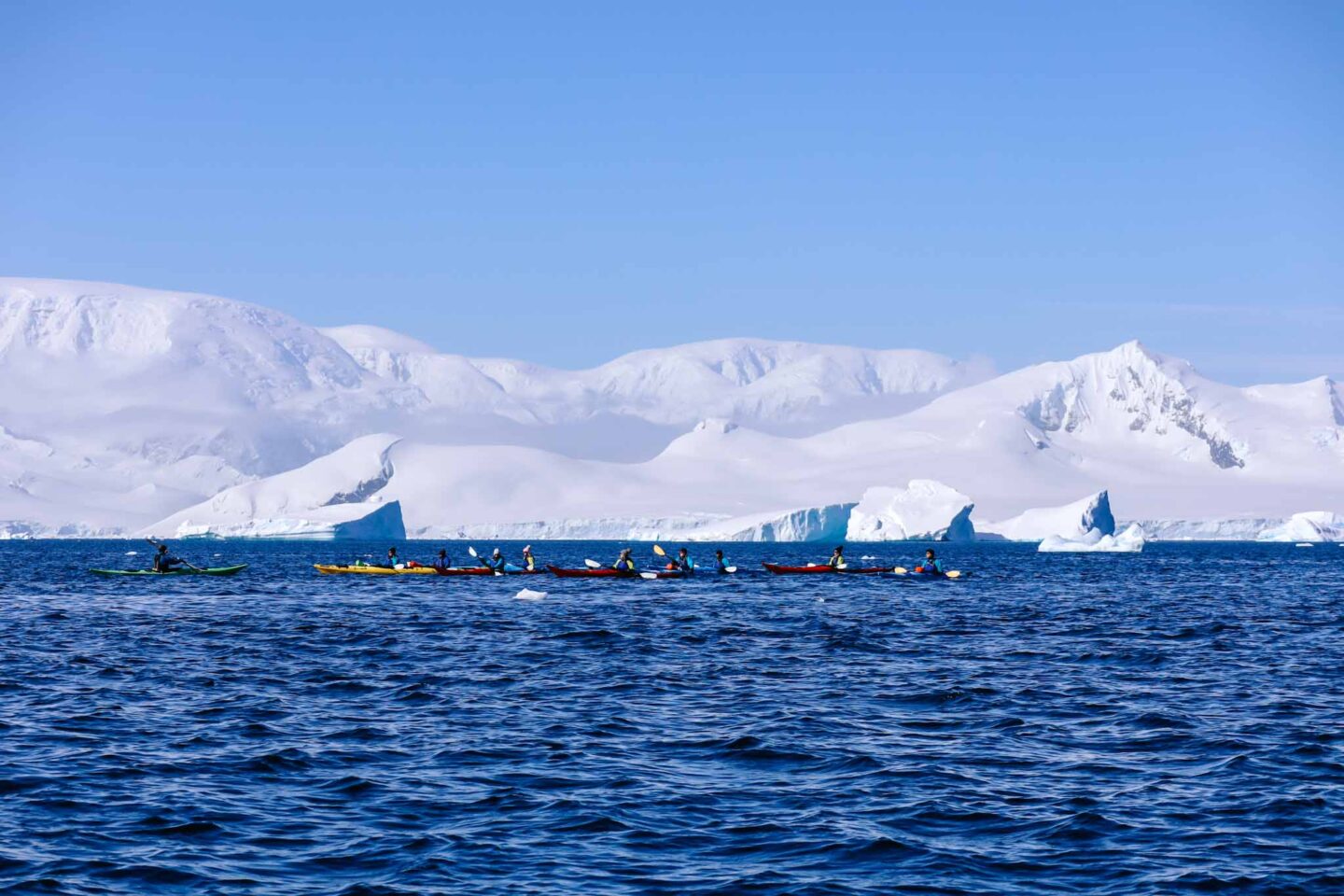 Antarctica in November, Best time to visit Antarctica, blue skies and icebergs - Antarctica in November, Best time to visit Antarctica, blue skies and icebergs