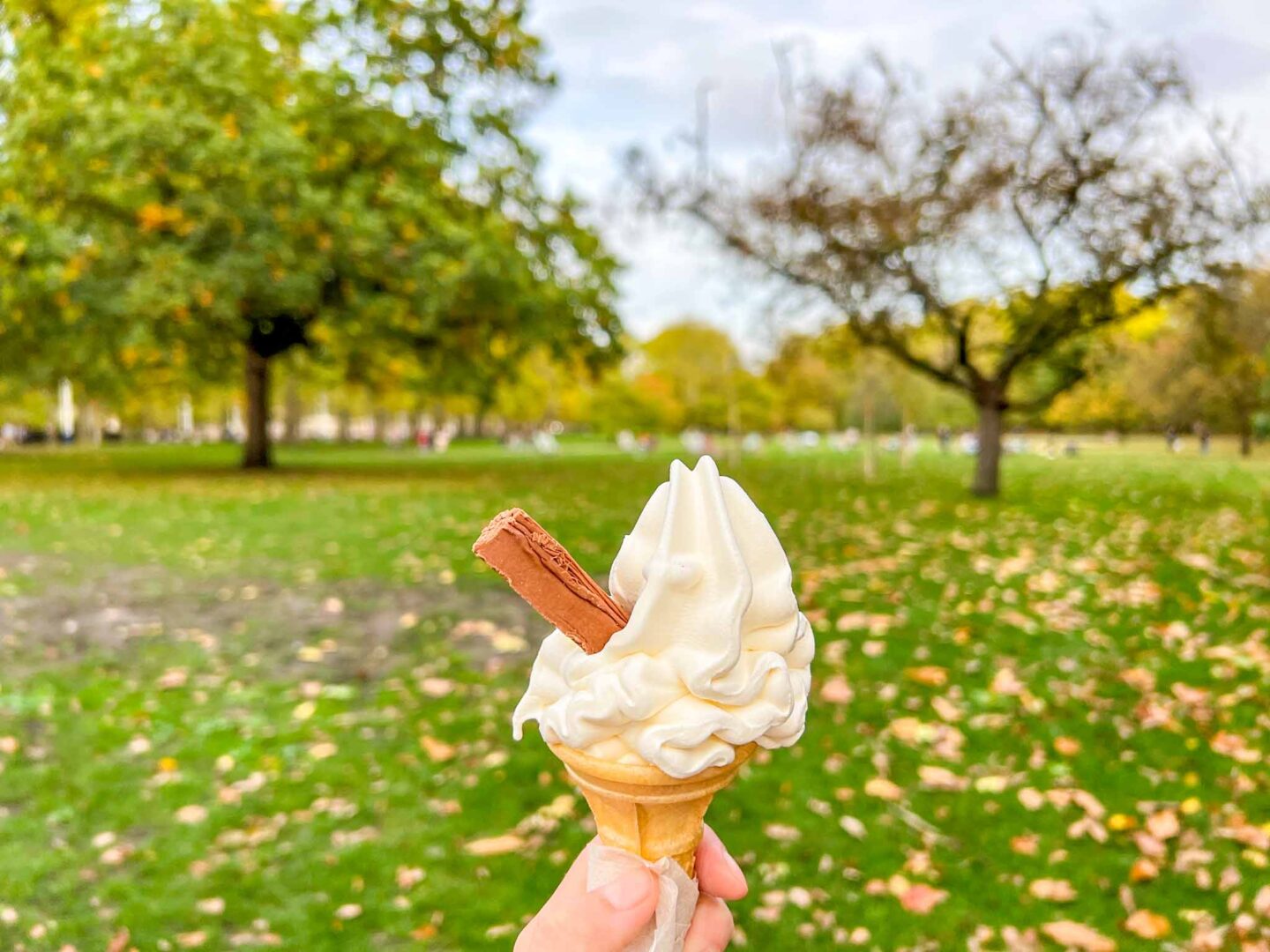 ice cream in St James Park, London with kids, London with kids itinerary, - The Wandering Quinn Travel Blog ice cream in St James Park, London with kids, London with kids itinerary,