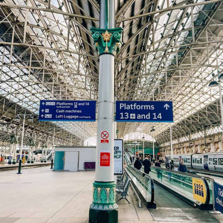 The Wandering Quinn Travel Blog Manchester Airport to Manchester Piccadilly