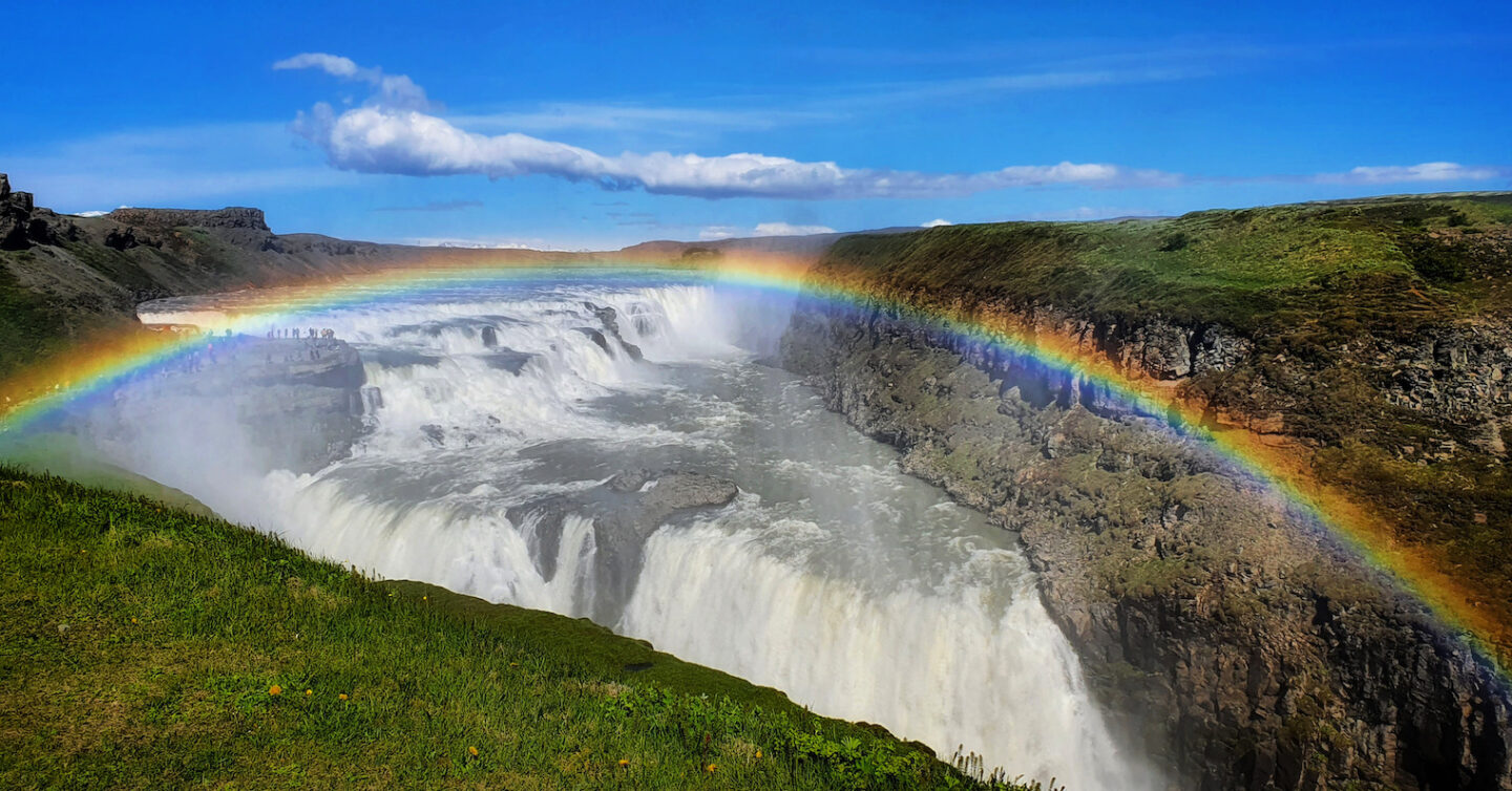 waterfalls & rainbow, 1 week women's iceland tour - waterfalls & rainbow, 1 week women's iceland tour
