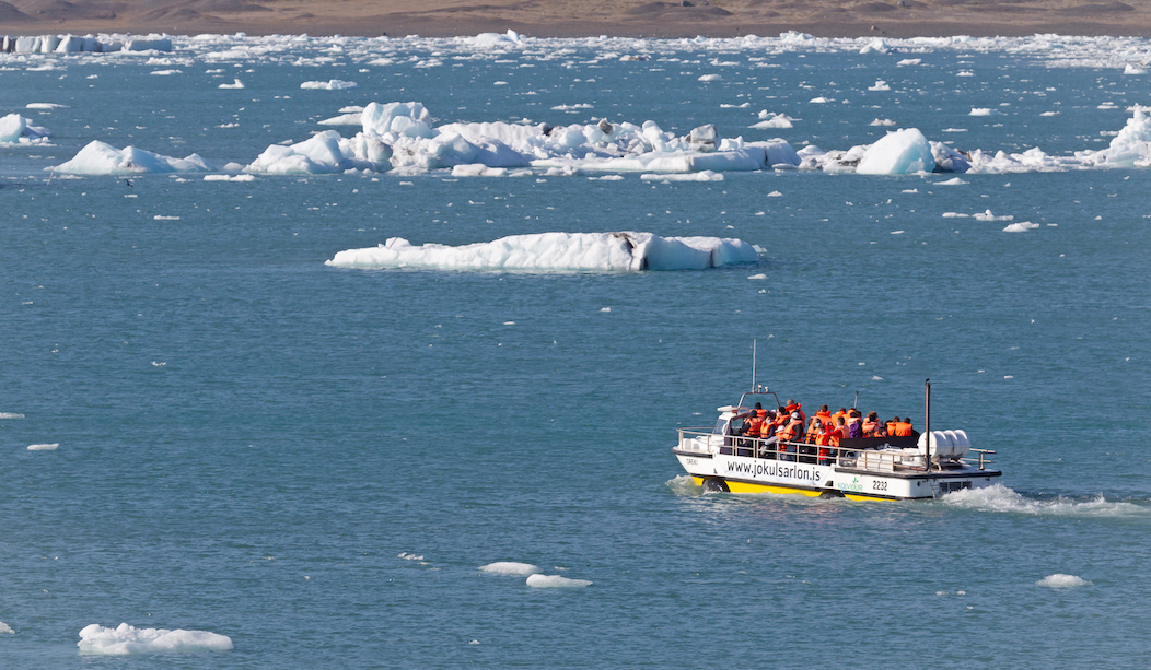 Glacier Boat Tour, 1 week women's iceland tour - Glacier Boat Tour, 1 week women's iceland tour