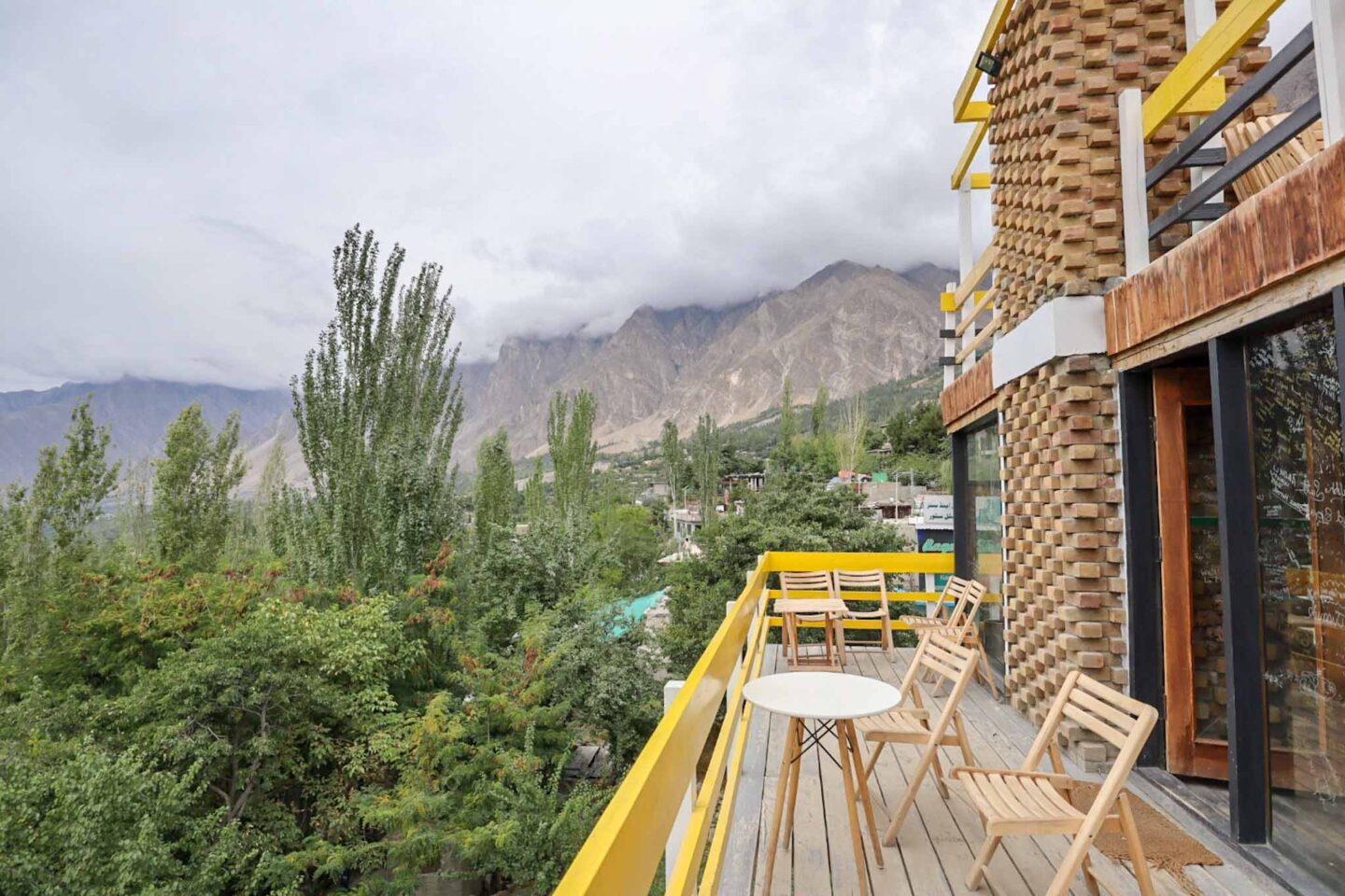Karimabad cafe, 2 week women's Pakistan group tour - Karimabad cafe, 2 week women's Pakistan group tour
