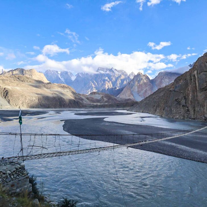 The Wandering Quinn Travel Blog Hussaini bridge, 2 week women's Pakistan group tour