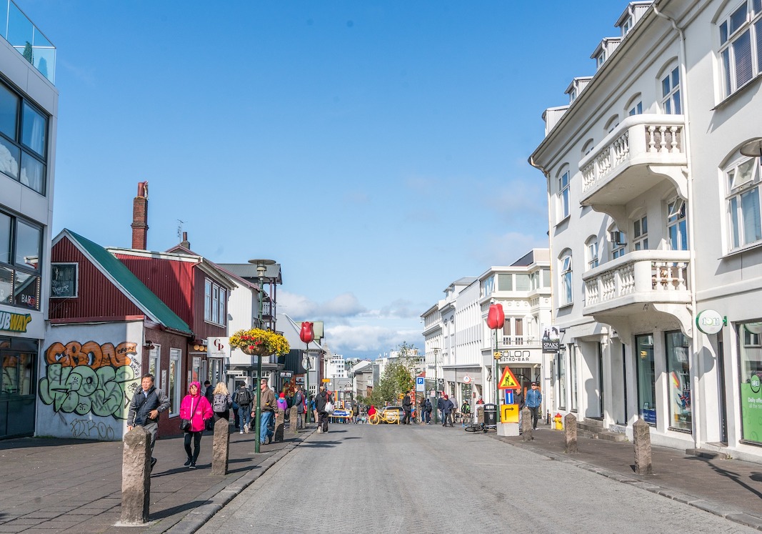 Reykjavik city street, 1 week women's iceland tour - Reykjavik city street, 1 week women's iceland tour