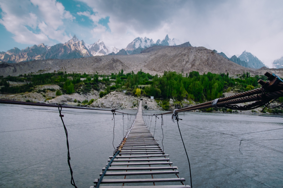 Passu bridge, 2 week women's Pakistan group tour - Passu bridge, 2 week women's Pakistan group tour