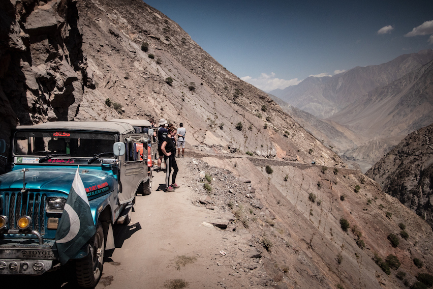 Jeeps on worlds most dangerous road, 2 week women's Pakistan group tour - Jeeps on worlds most dangerous road, 2 week women's Pakistan group tour