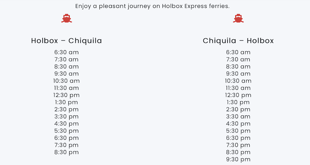 Holbox Express ferry times, Yucatan Road Trip, 1 week Mexico itinerary, - Holbox Express ferry times, Yucatan Road Trip, 1 week Mexico itinerary,